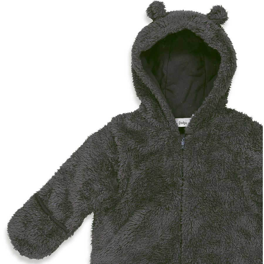 Feetje Teddy Overall Basic Teddy Antraciet