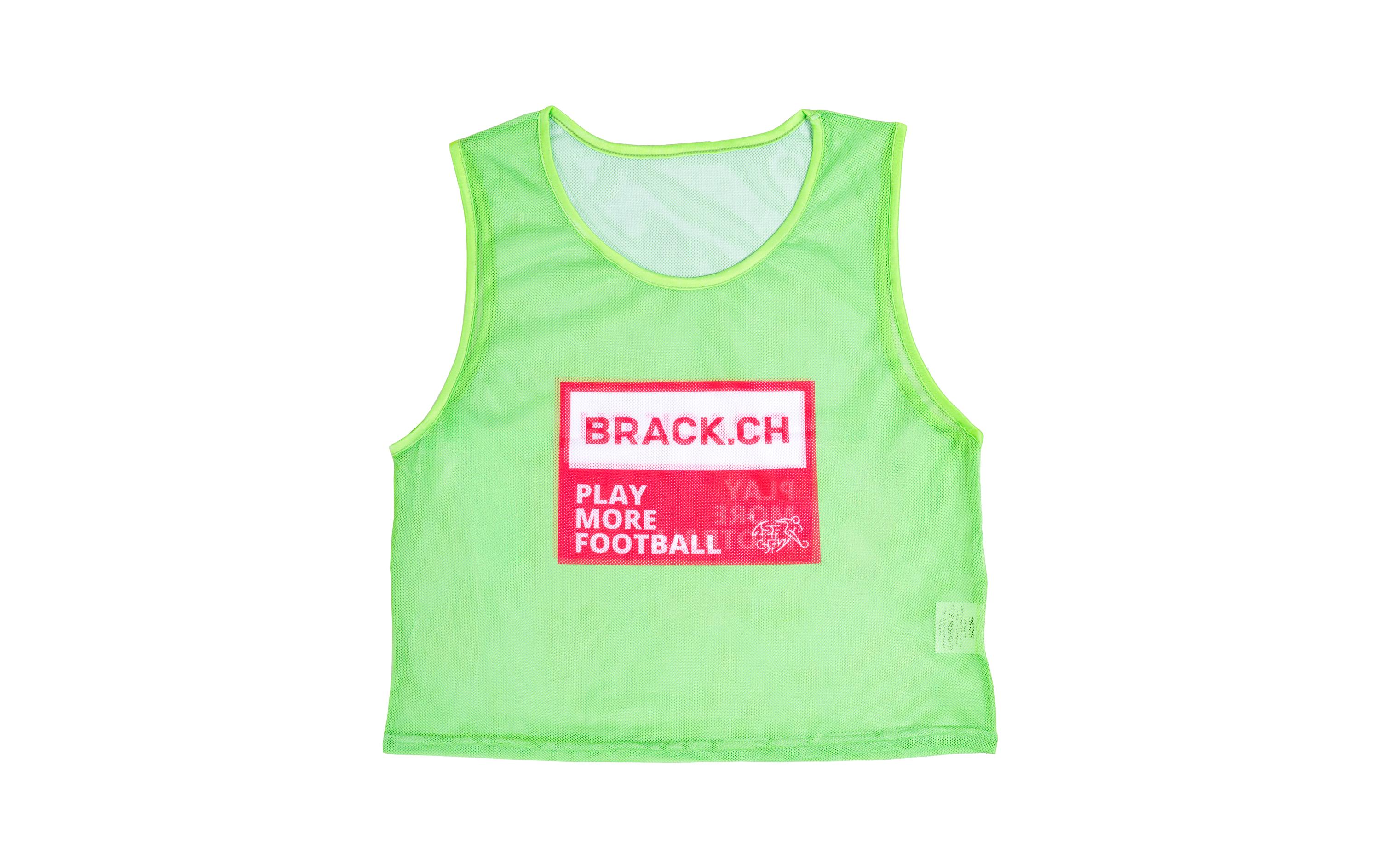 Play More Football Trikots, GrünSet mit 10 Stück
