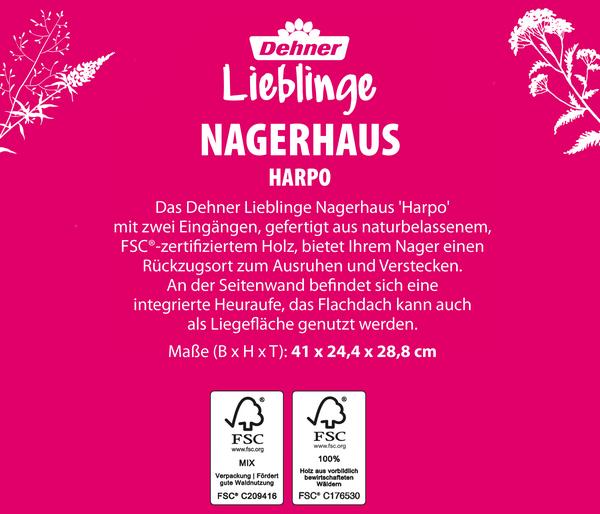 Dehner Lieblinge Nagerhaus Harpo, ca.