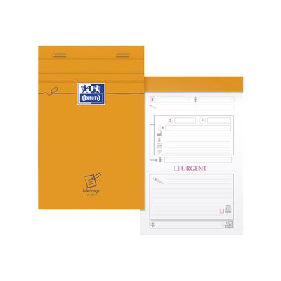 Oxford - Bloc notes - 11 x 17 cm - 160 pages - 80g - orange