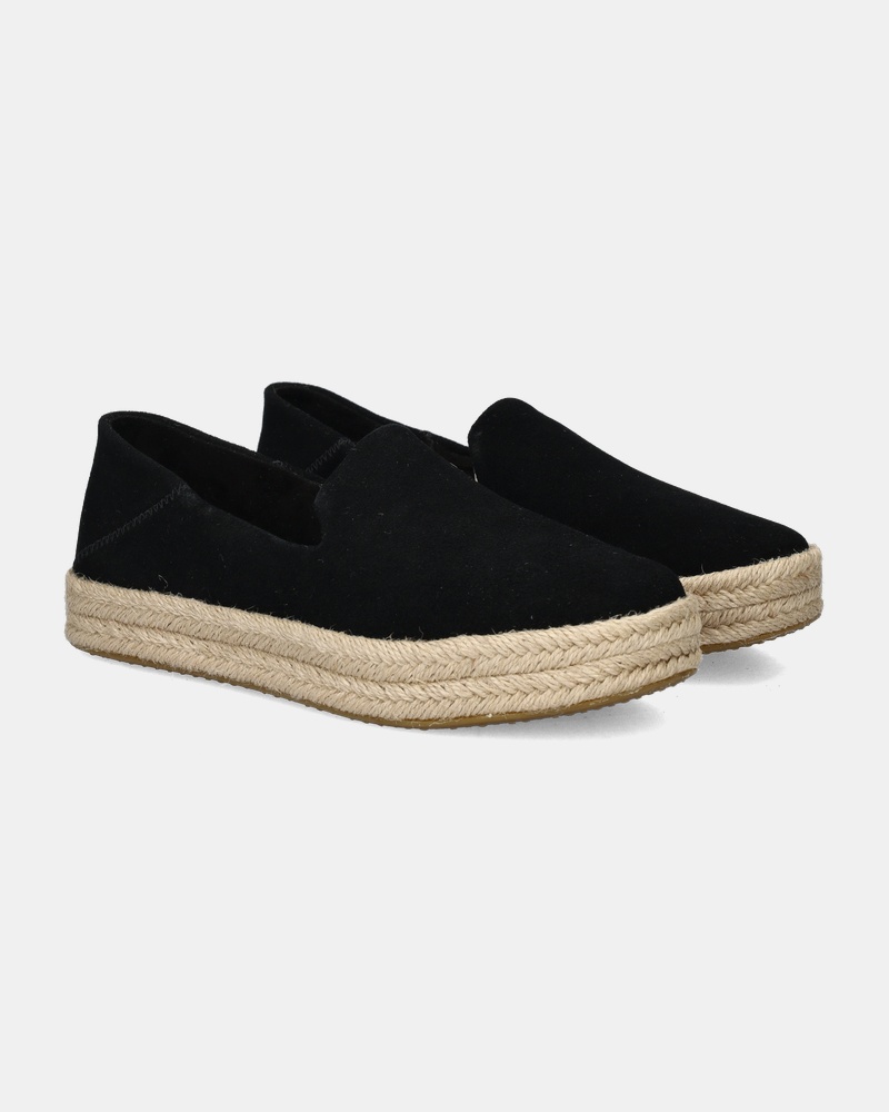 Toms Carolina Espadrilles  - zwart