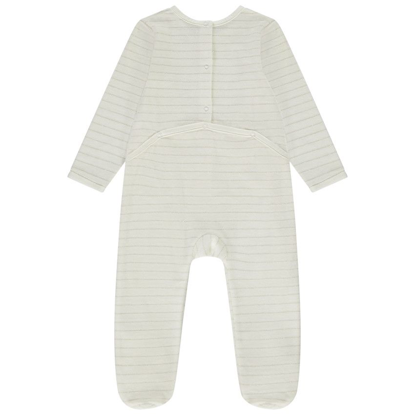 Dors-bien patch Hedwige Warner pour bébé fille avec ouvertures différentes selon l'âge - Ecru