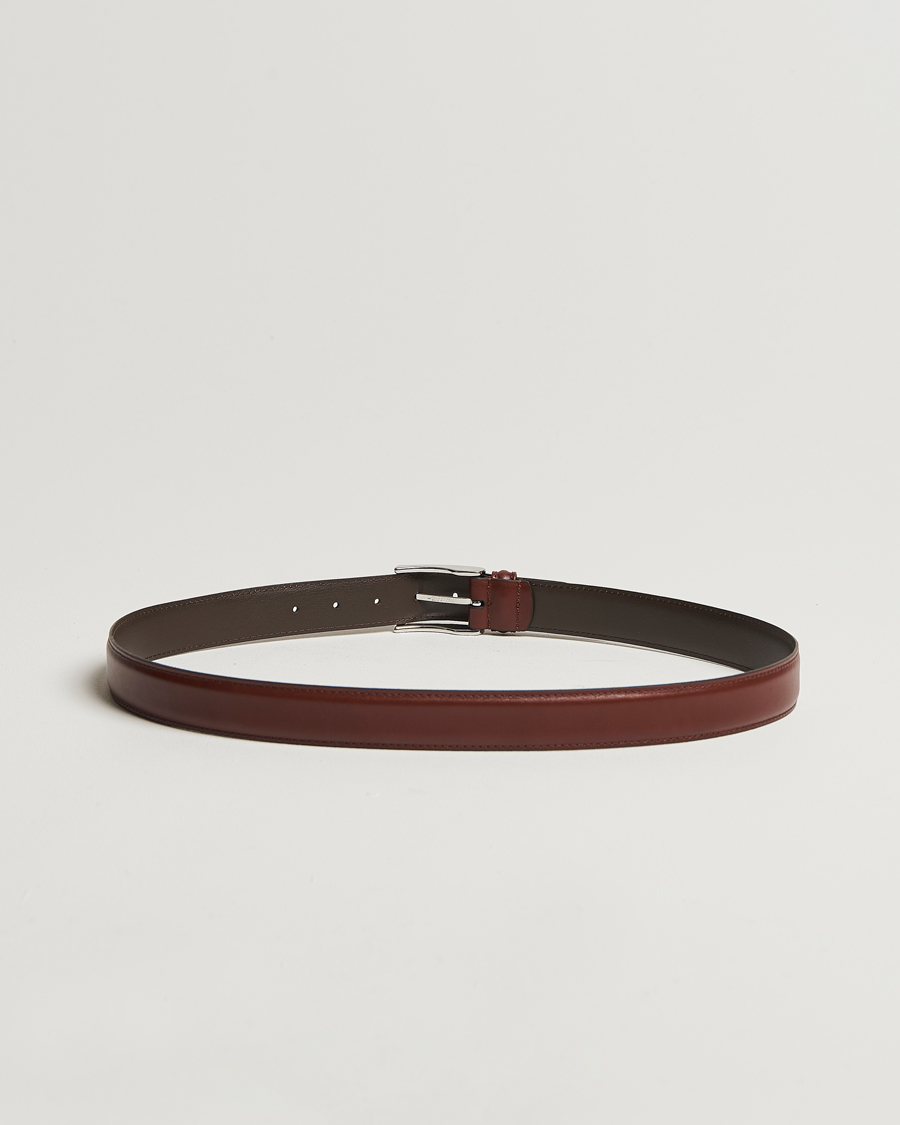 Anderson's Leather Suit Belt 3 cm Brown
