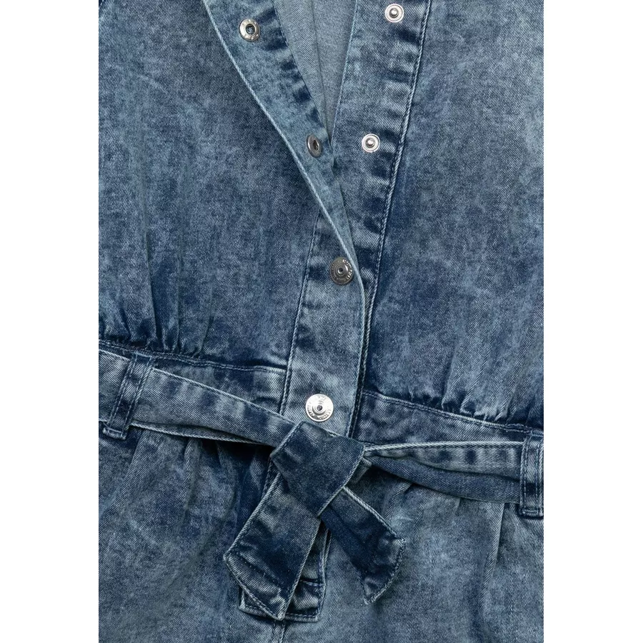 MINOTI Jumpsuit Denim-Hellblau