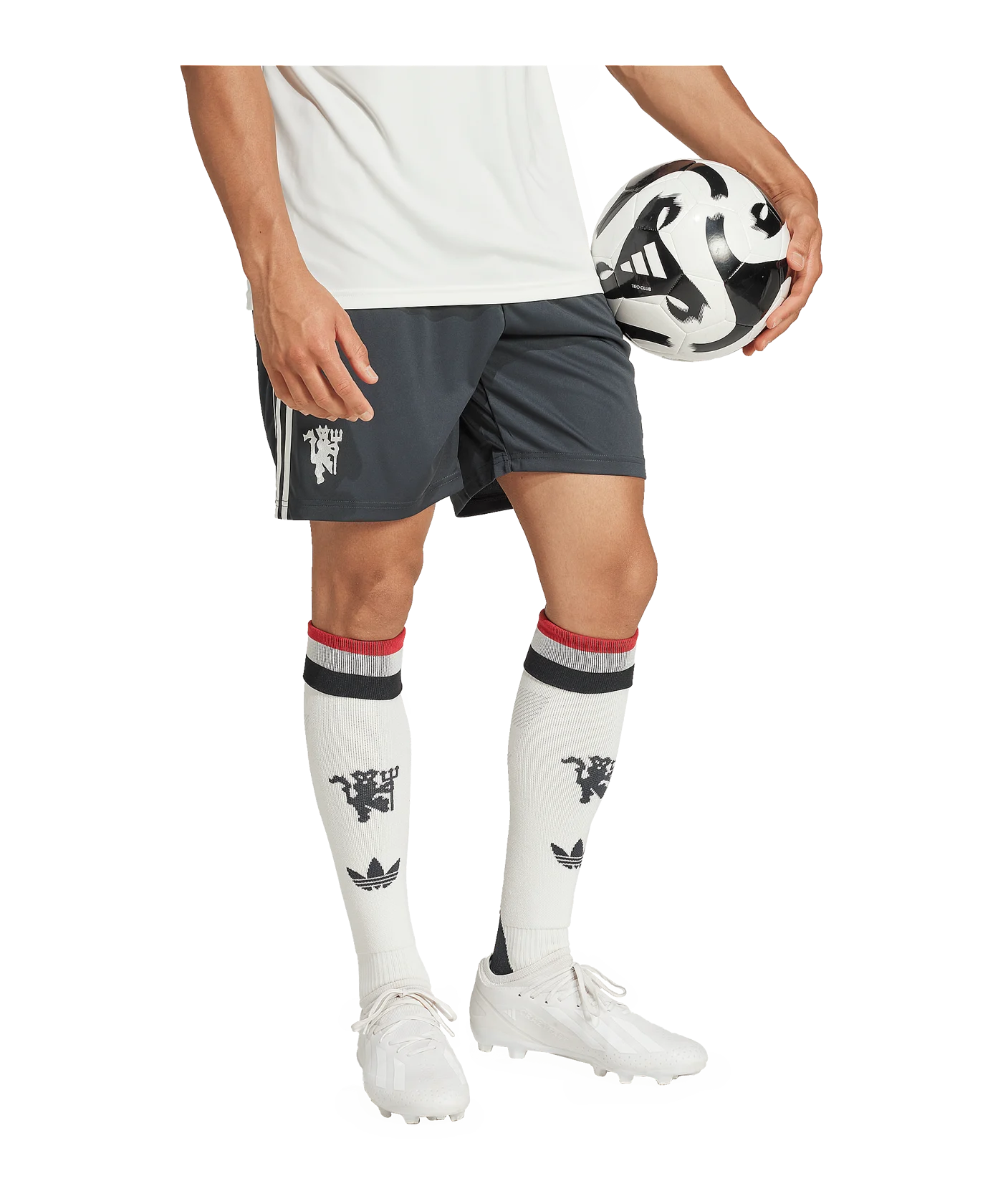 adidas Originals Manchester United Short 3rd 2024/2025 Grau
