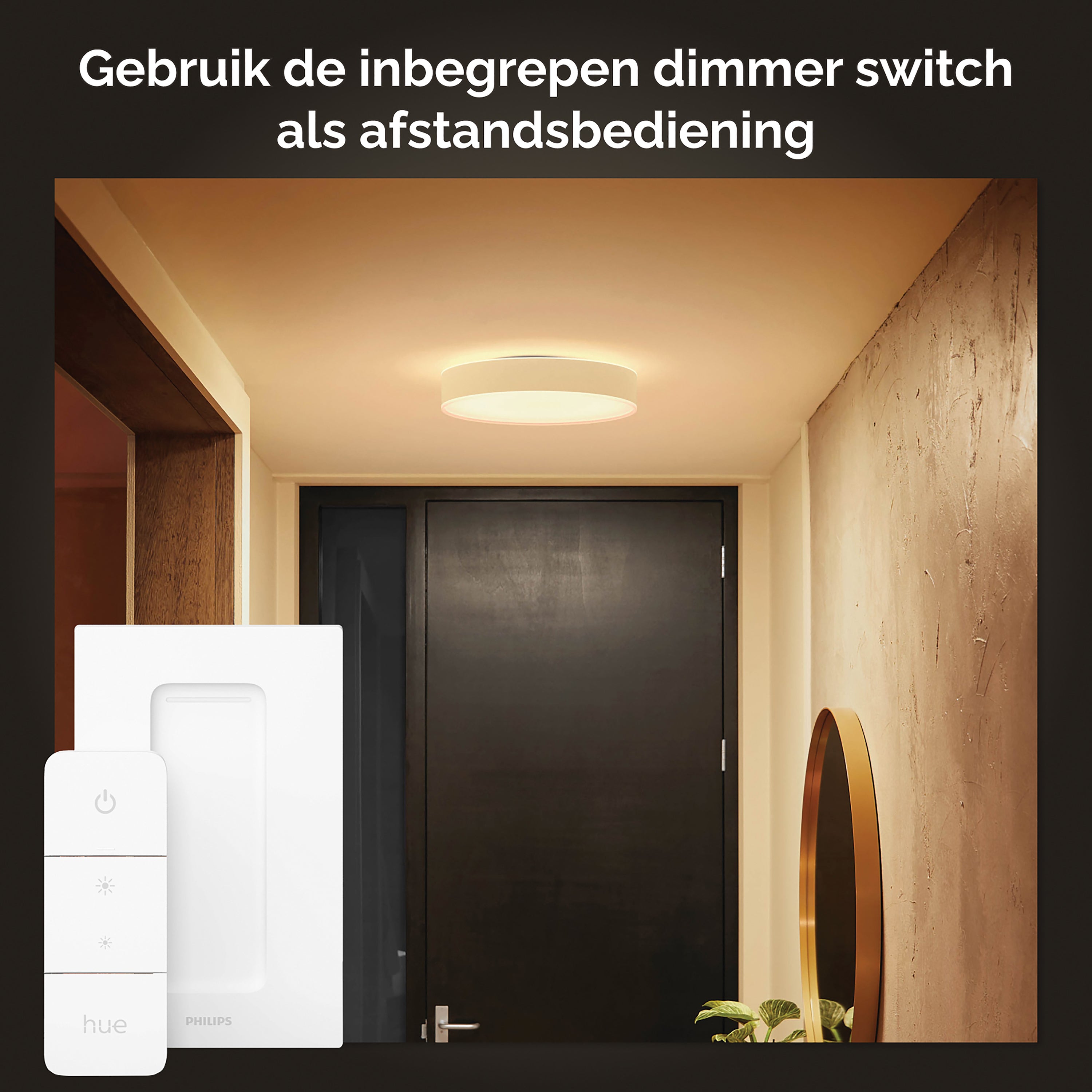 Philips Hue Enrave Plafondlamp - S - Wit