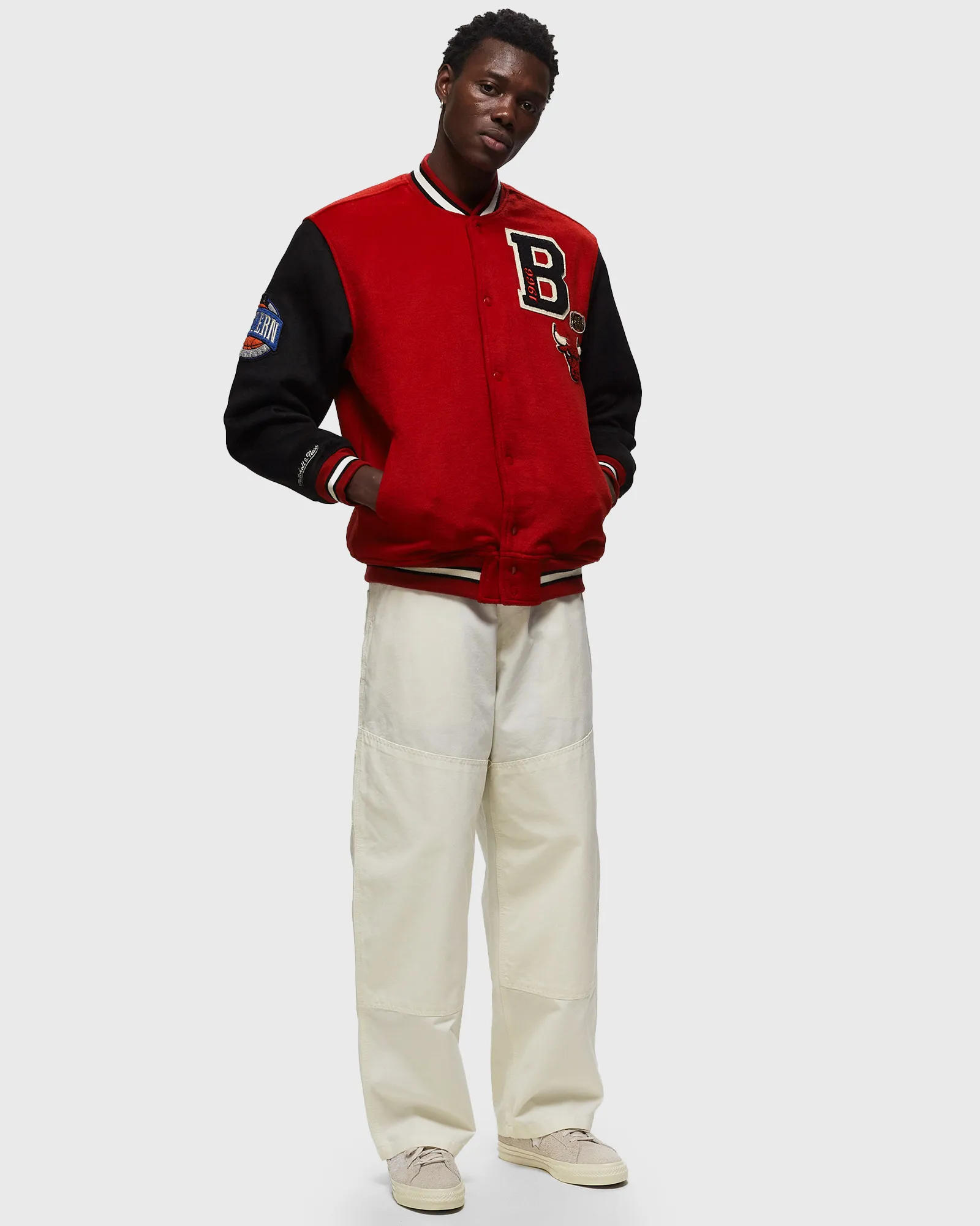 Mitchell & Ness NBA TEAM LEGACY VARSITY JACKET CHICAGO BULLS