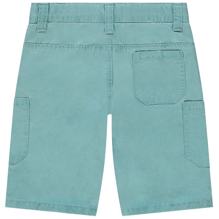 Bermuda en coton uni pour garçon - Vert