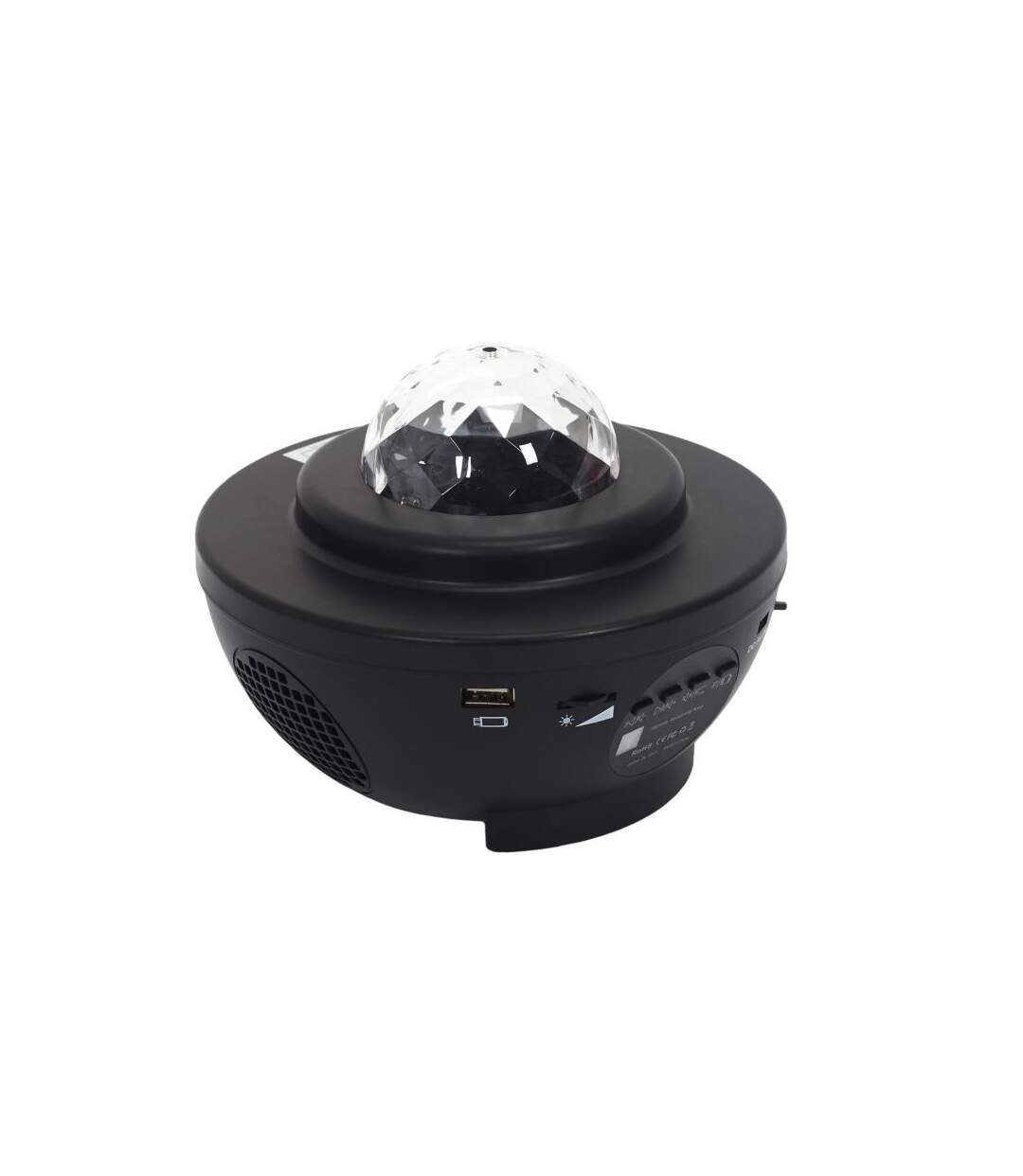 Paris Prix - Projecteur Laser & Led enceinte 16cm Noir
