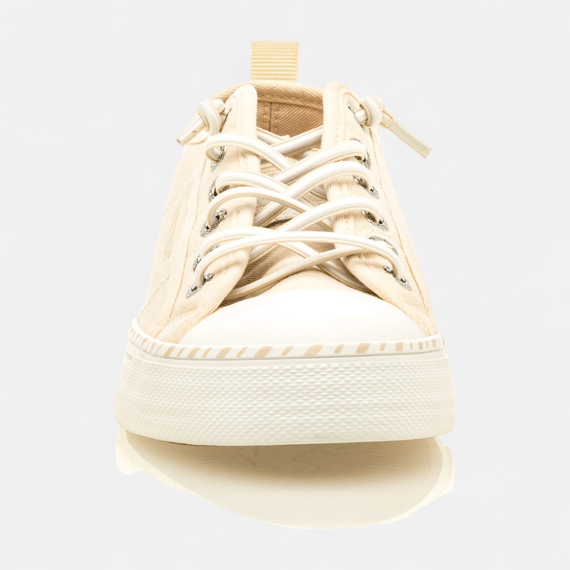 Baskets en toile Femme beige