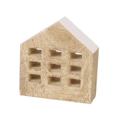 Décorations maisons en bois - set de 3
