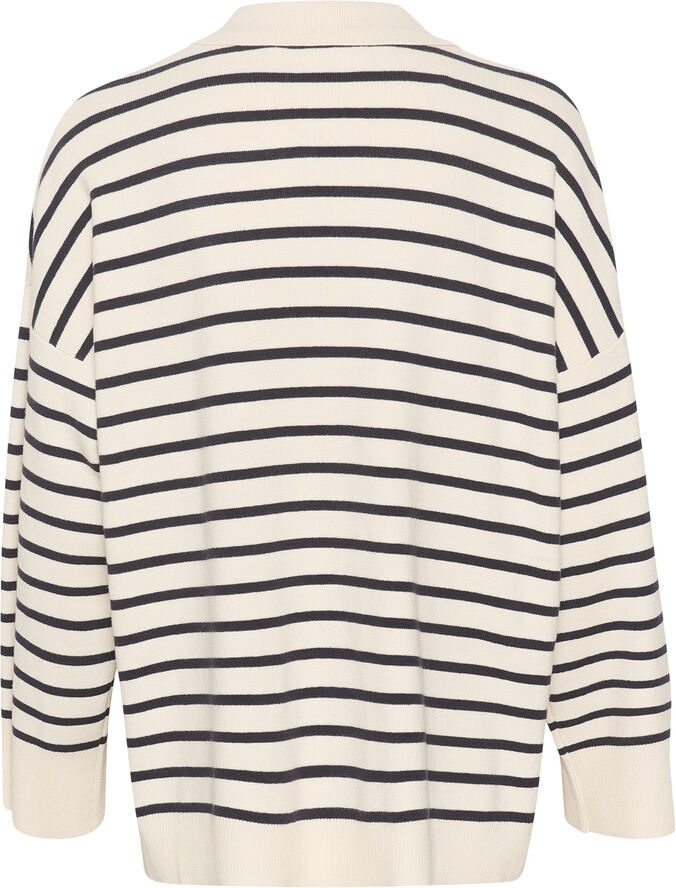 Part Two NataraPW PU Dark navy stripe