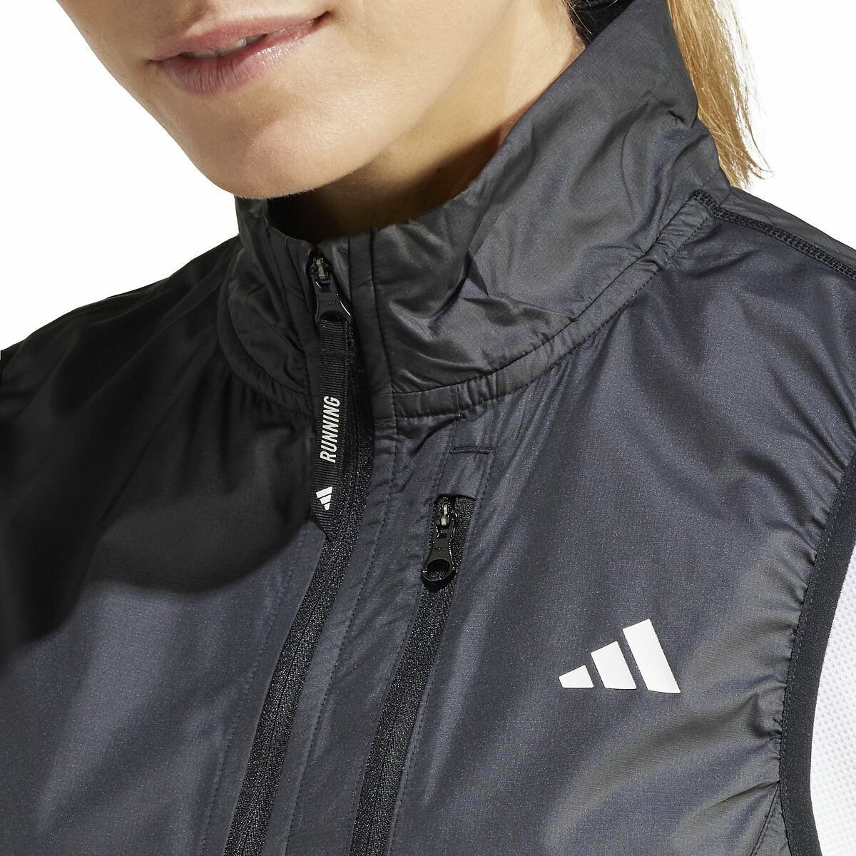 Jaqueta de corrida sem mangas adidas Performance