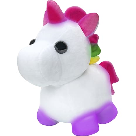 Adopt me Neon enhjørning bamse 30 cm