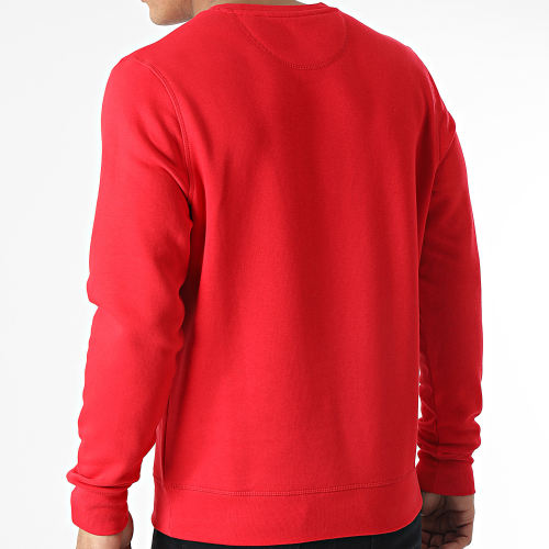 Sweat Crewneck Worm Logo Rouge