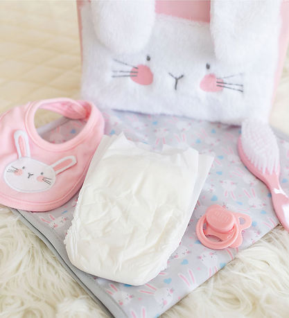 Tiny Treasures Puppenwickeltasche - Bunny