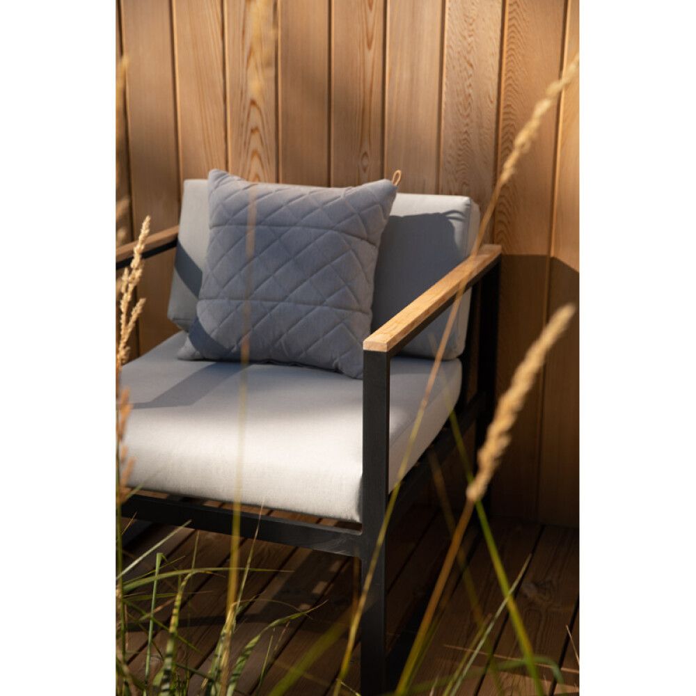 SOFAGRUPPE SENSUM HASSELUDDEN TEAK SVART