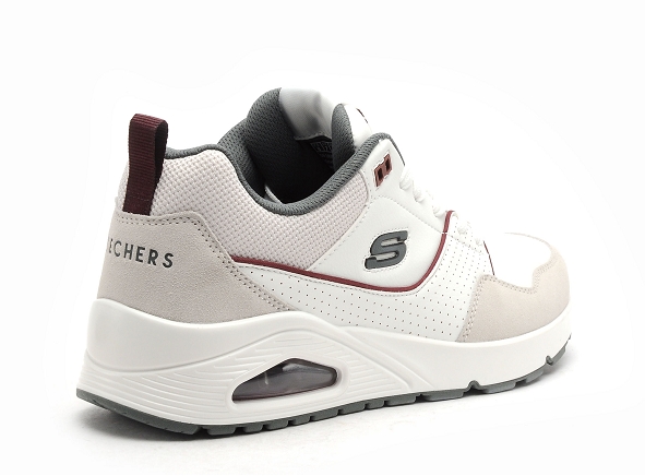 Skechers basses homme unoretro 183020 blanc