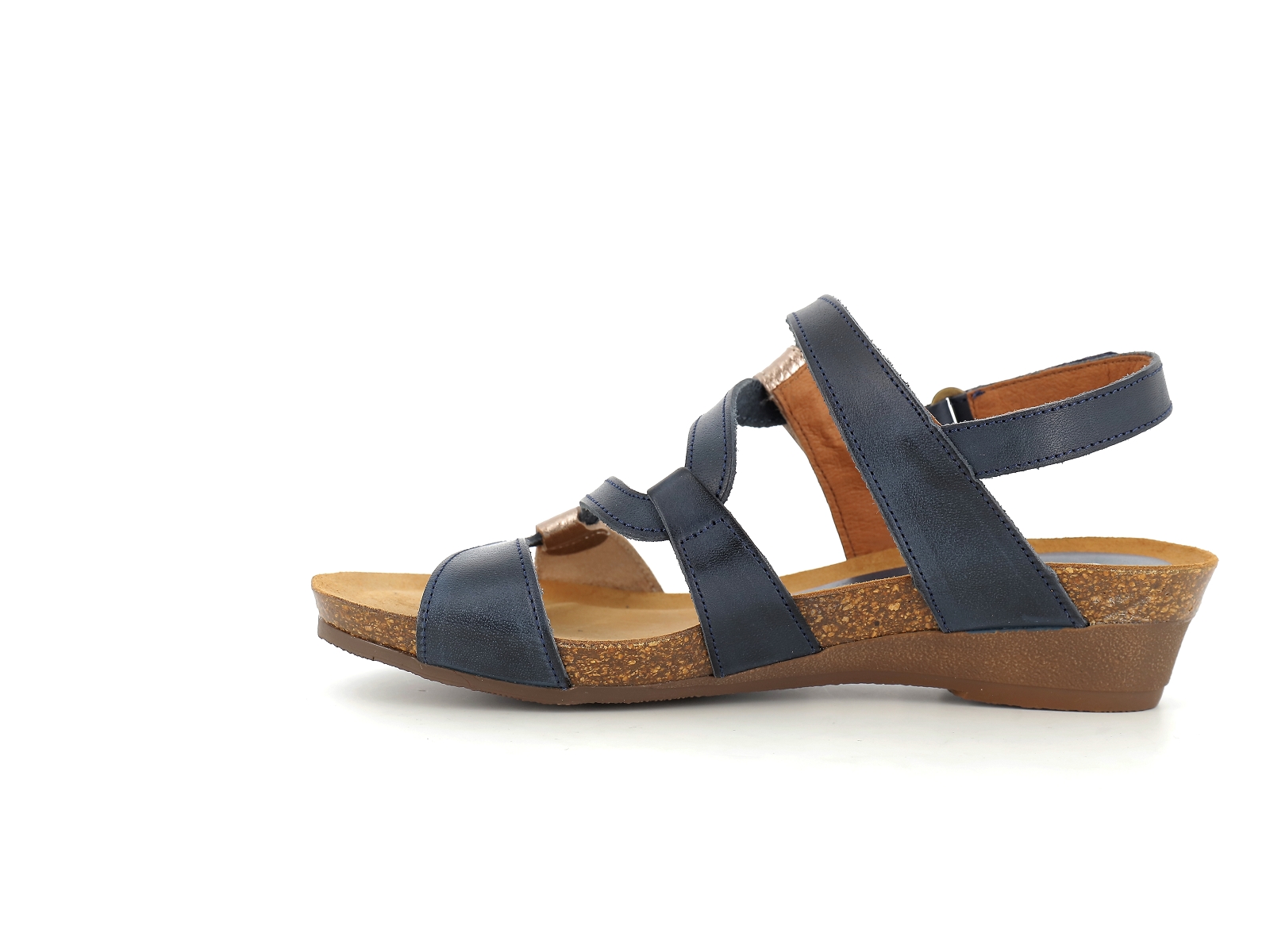 Xapatan-BUVITRO 2164 Cuir Multi Bleu