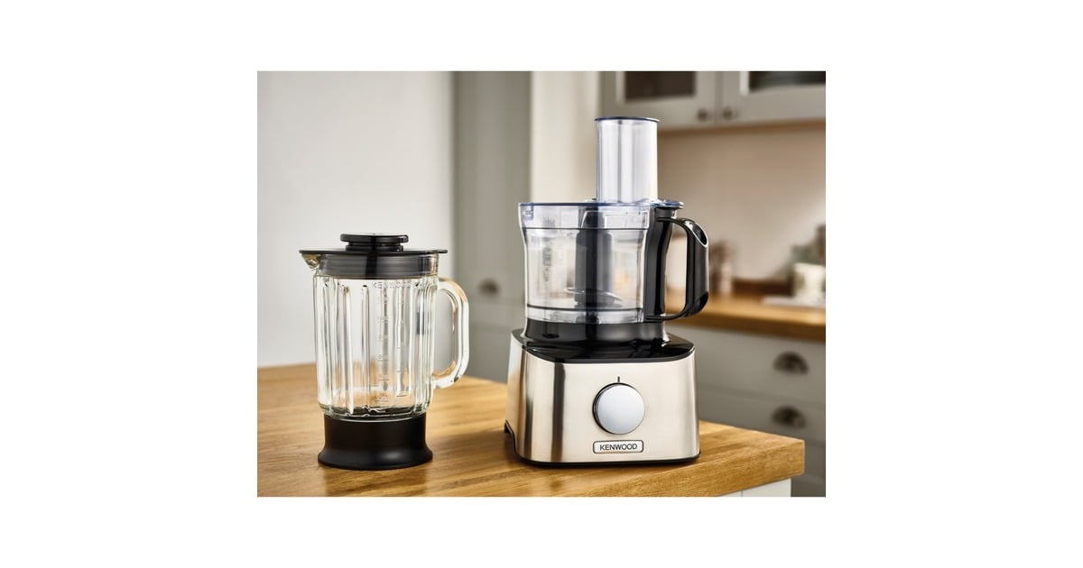 KenwoodMultipro Compact FDM301SS keukenmachine  (Roestvrij staal/zwart)