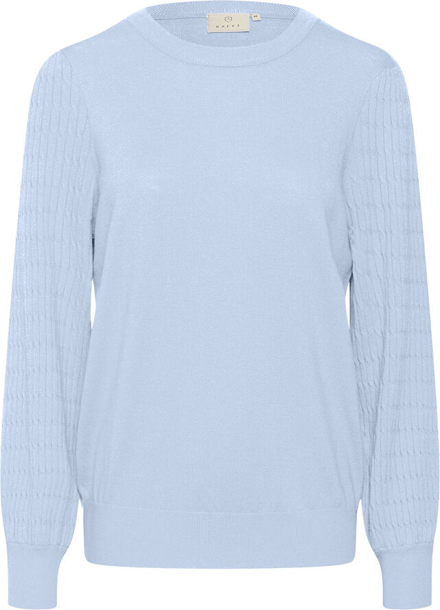 Kaffe KAnanna Pullover Celestial blue