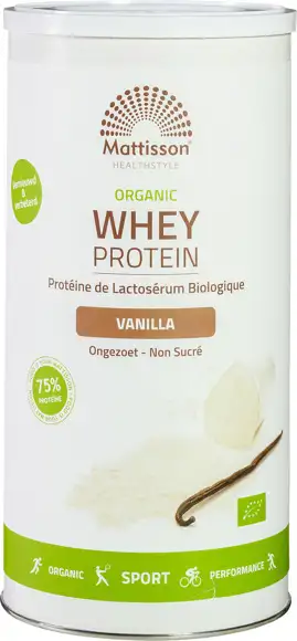 Whey proteïnepoeder vanille