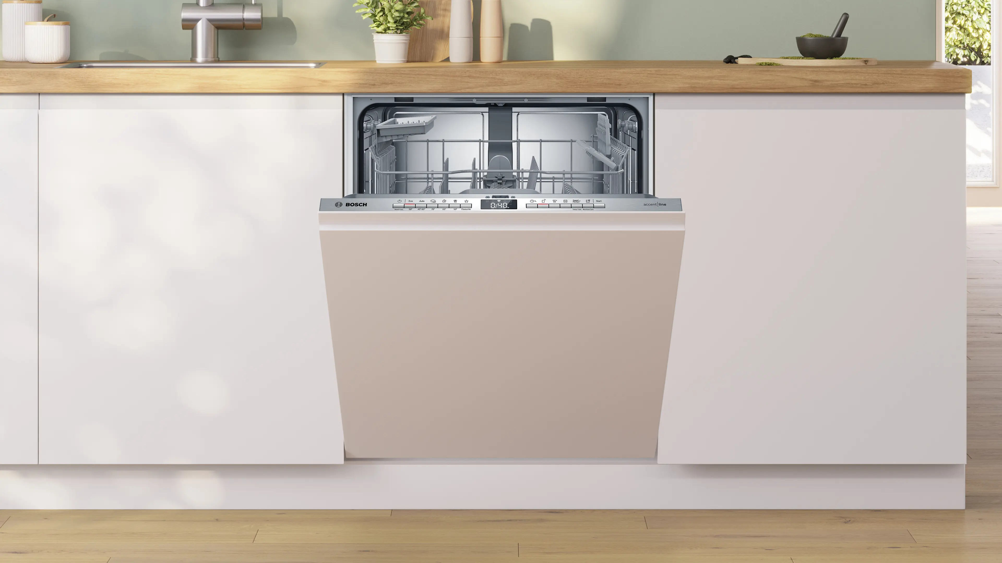 Serie 4 Volledig geïntegreerde vaatwasser 60 cm XXL (extra hoog)