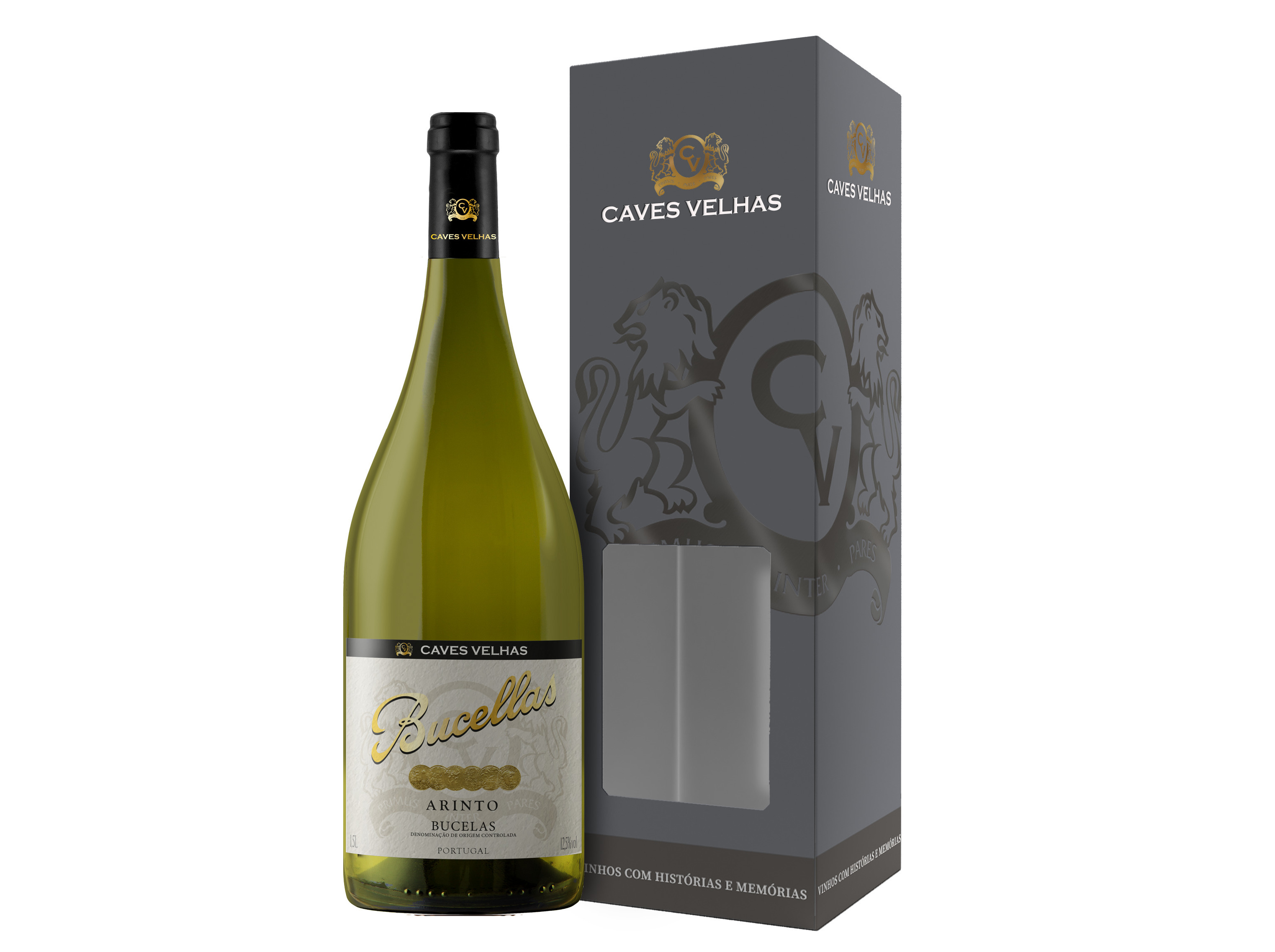 VINHO BRANCO CAVES VELHAS BUCELAS MAGNUM 1.5 L