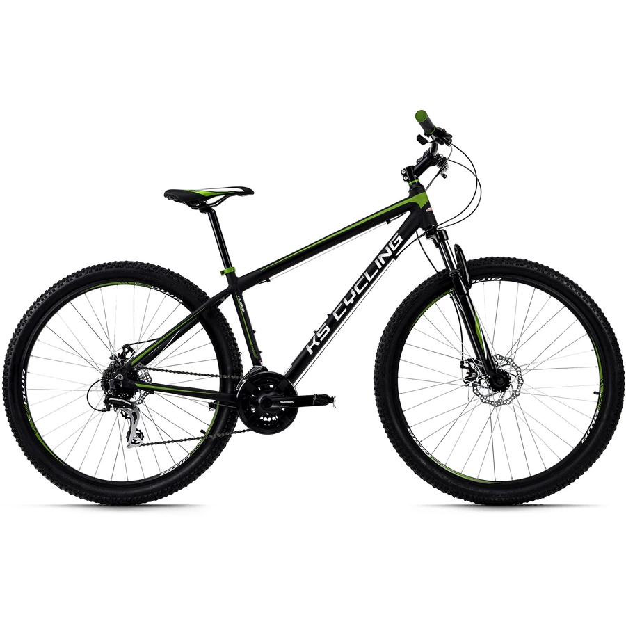 KS Cycling MTB Hardtail Twentyniner 29 Zoll Xceed schwarz-grün
