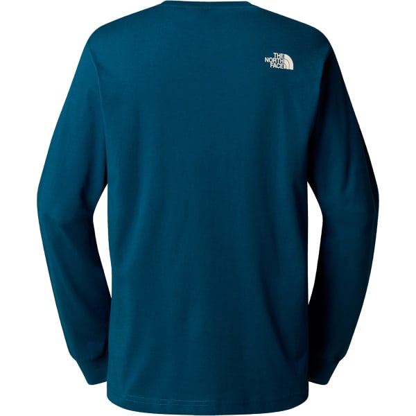 T-shirt THE NORTH FACE L/S TEE VARSITY GRAPHIC MIDNIGHT PETROL