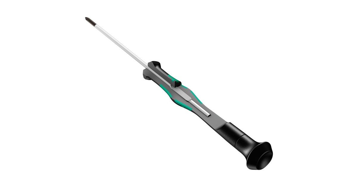 Wera2067/6 Elektronica TORX BO schroevendraaierset + Rek  (Zwart/groen, 6-delig)