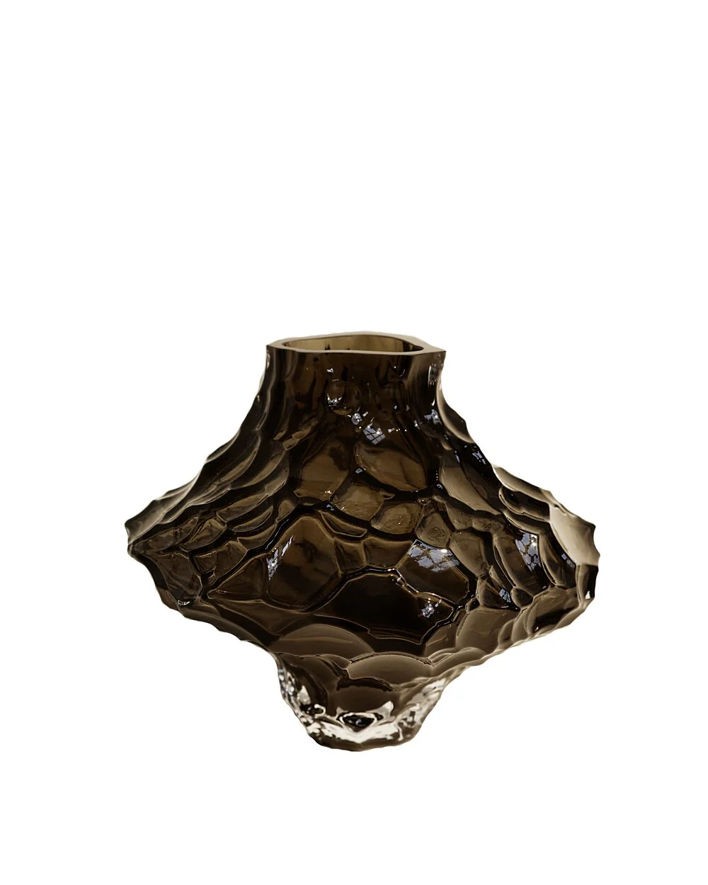 Hein Studio  Canyon vase, stor - New Smoke