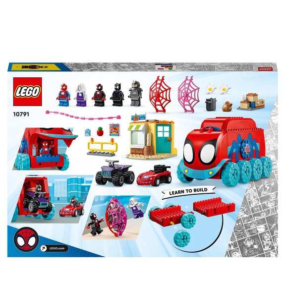 QG mobile de l'équipe Spidey - Lego Marvel 10791