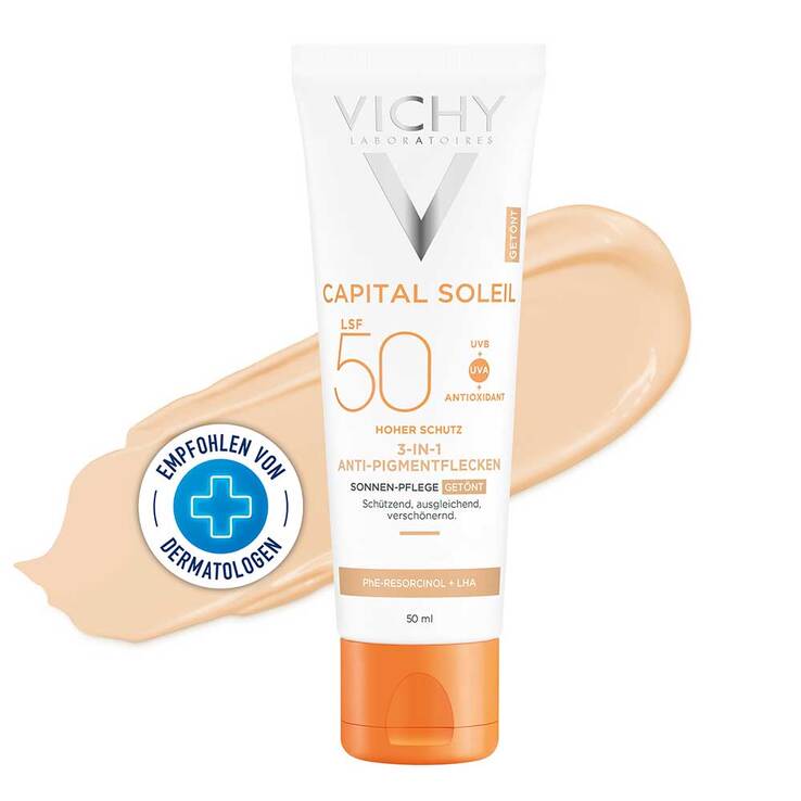Vichy Idéal Soleil Anti Pigmentflecken Creme LSF 50 + , 50 ml