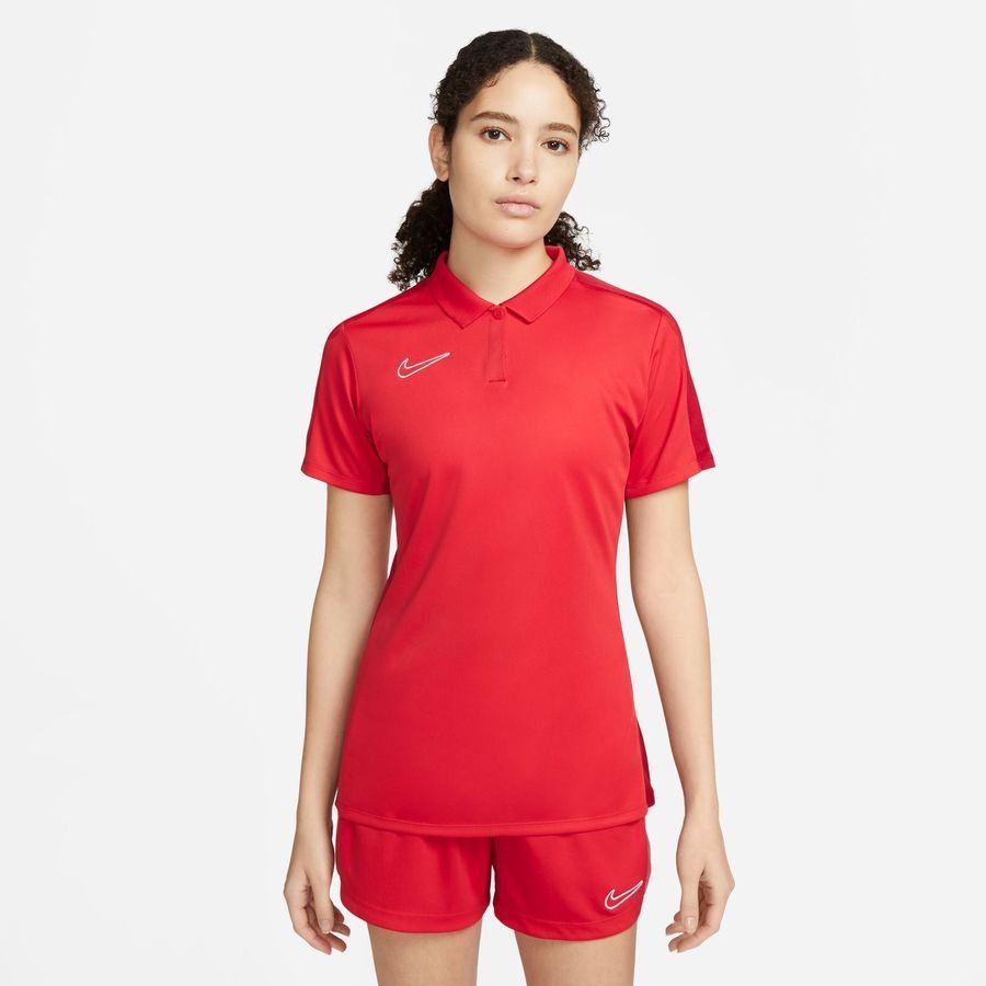 Nike Polo Dri-FIT Academy 23 - Rouge/Rouge/Blanc Femme