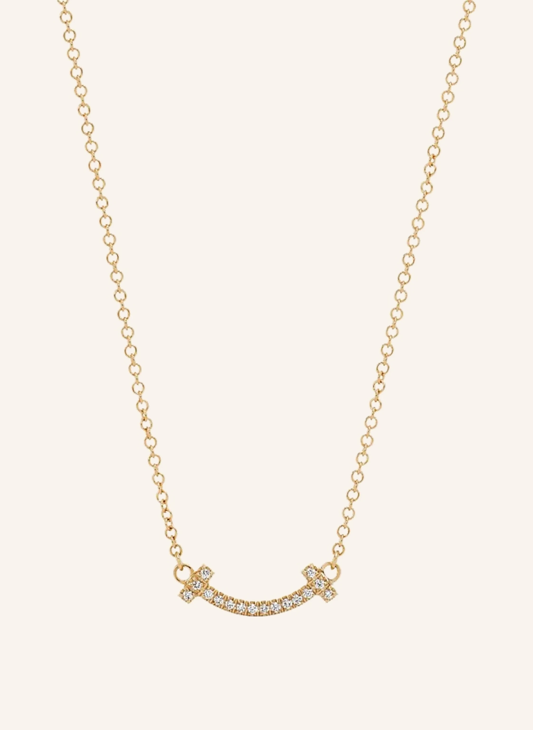 TIFFANY & Co. Tiffany T Smile HALSKETTE aus 18 Karat Gold