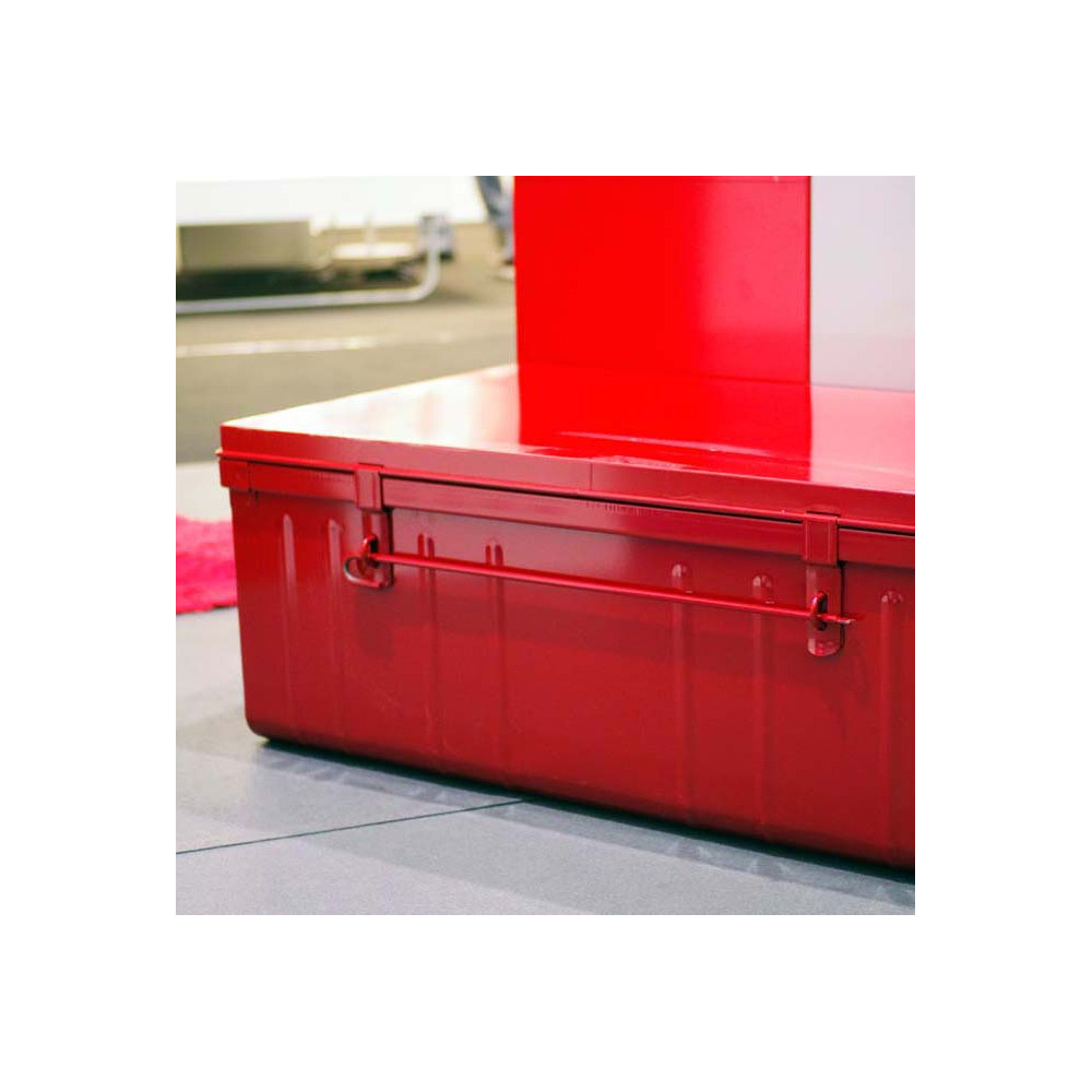 Malle habitat en acier 130 litres