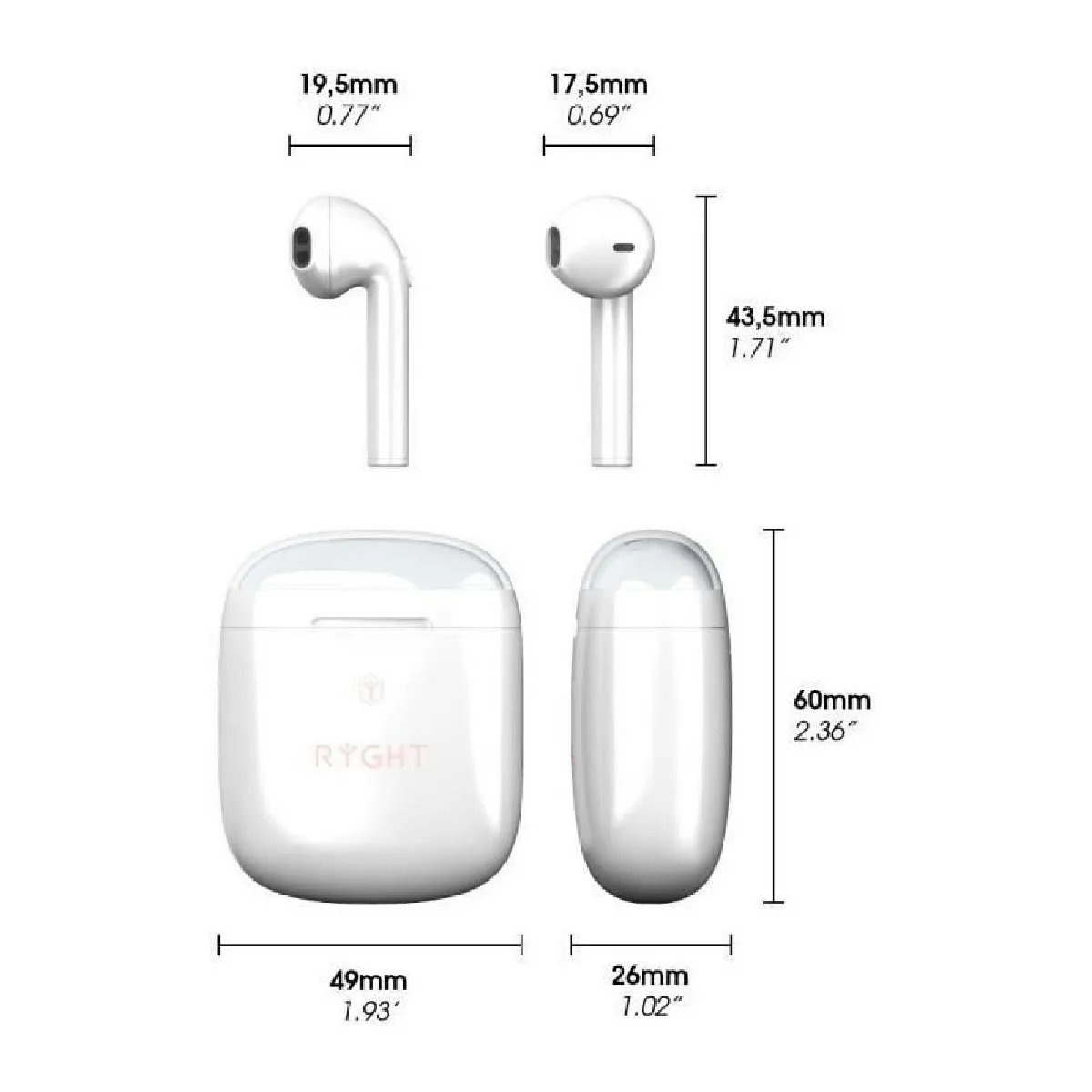 Ryght Dyplo 2 Blanc
