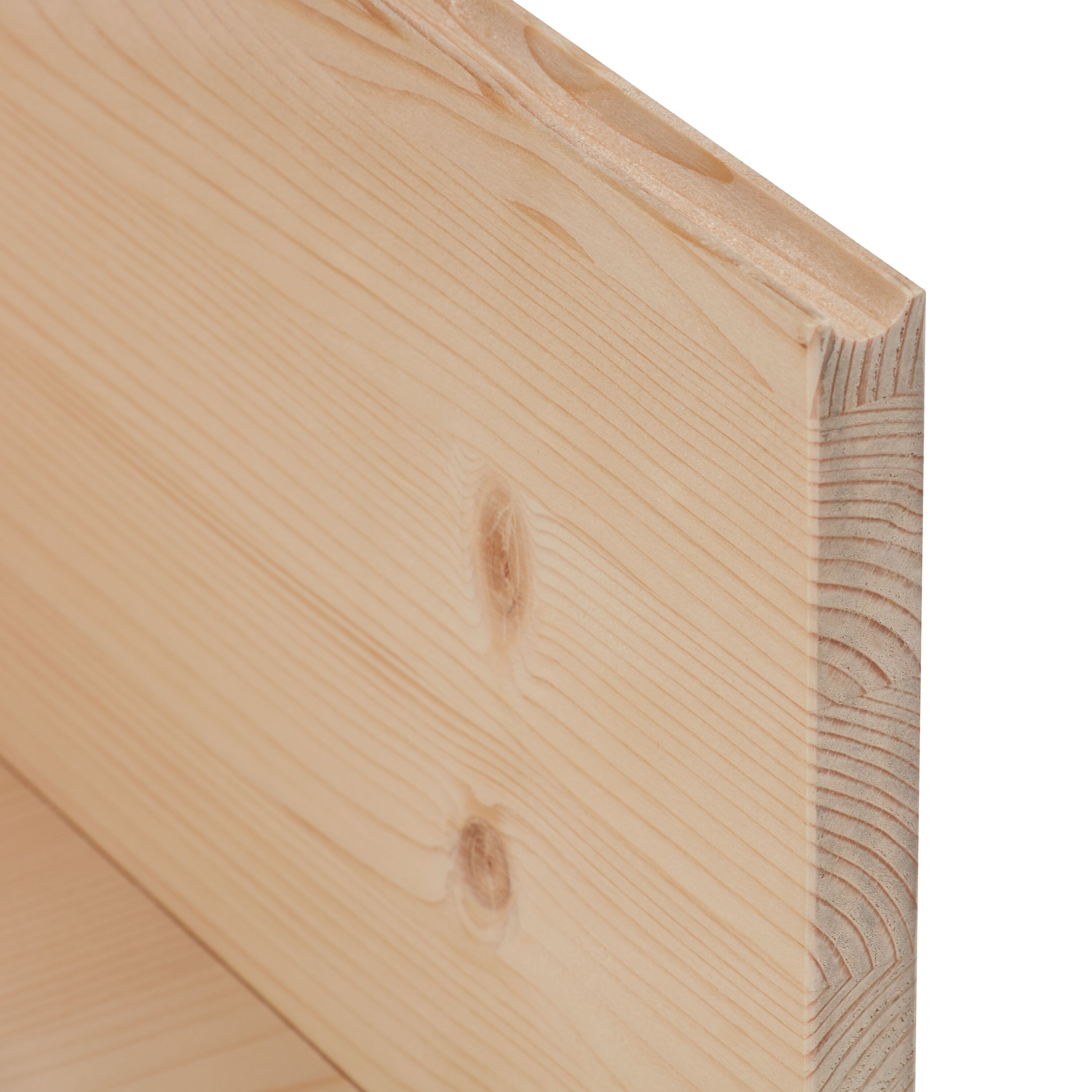 JON Kinder-Stapelbank - Natur roh / B: 63.0 cm x T: 29.5 cm x H: 30.5 cm