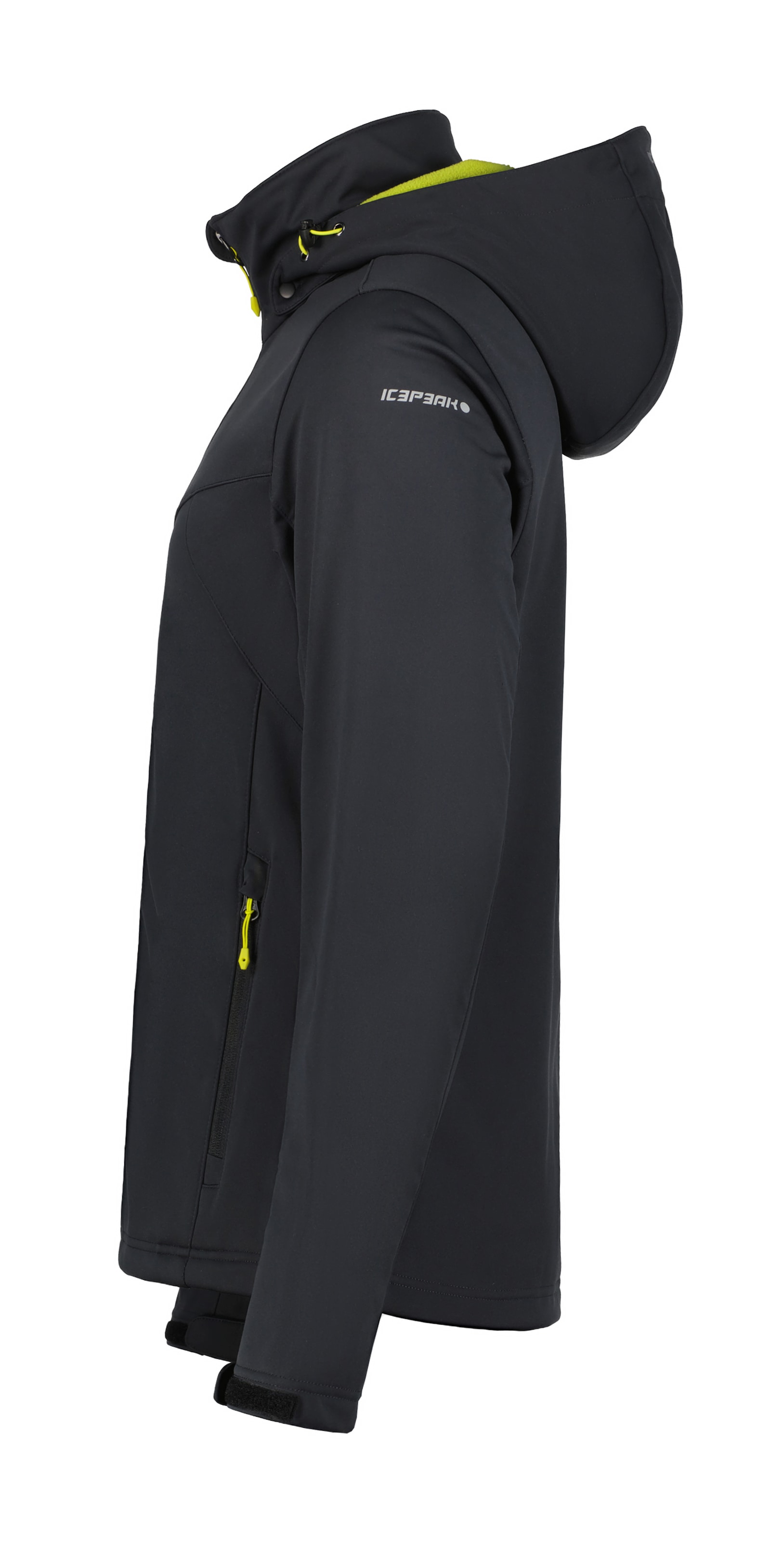 Icepeak Softshelljacke »H SOFTSHELLJACKE BIGGS« mit Kapuze