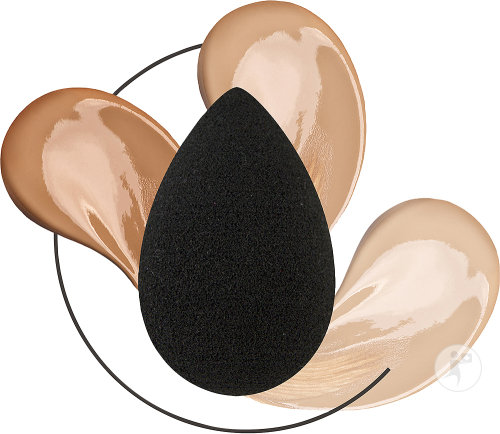 Les Couleurs De Noir Beauty Blender Noir 1 Pièce