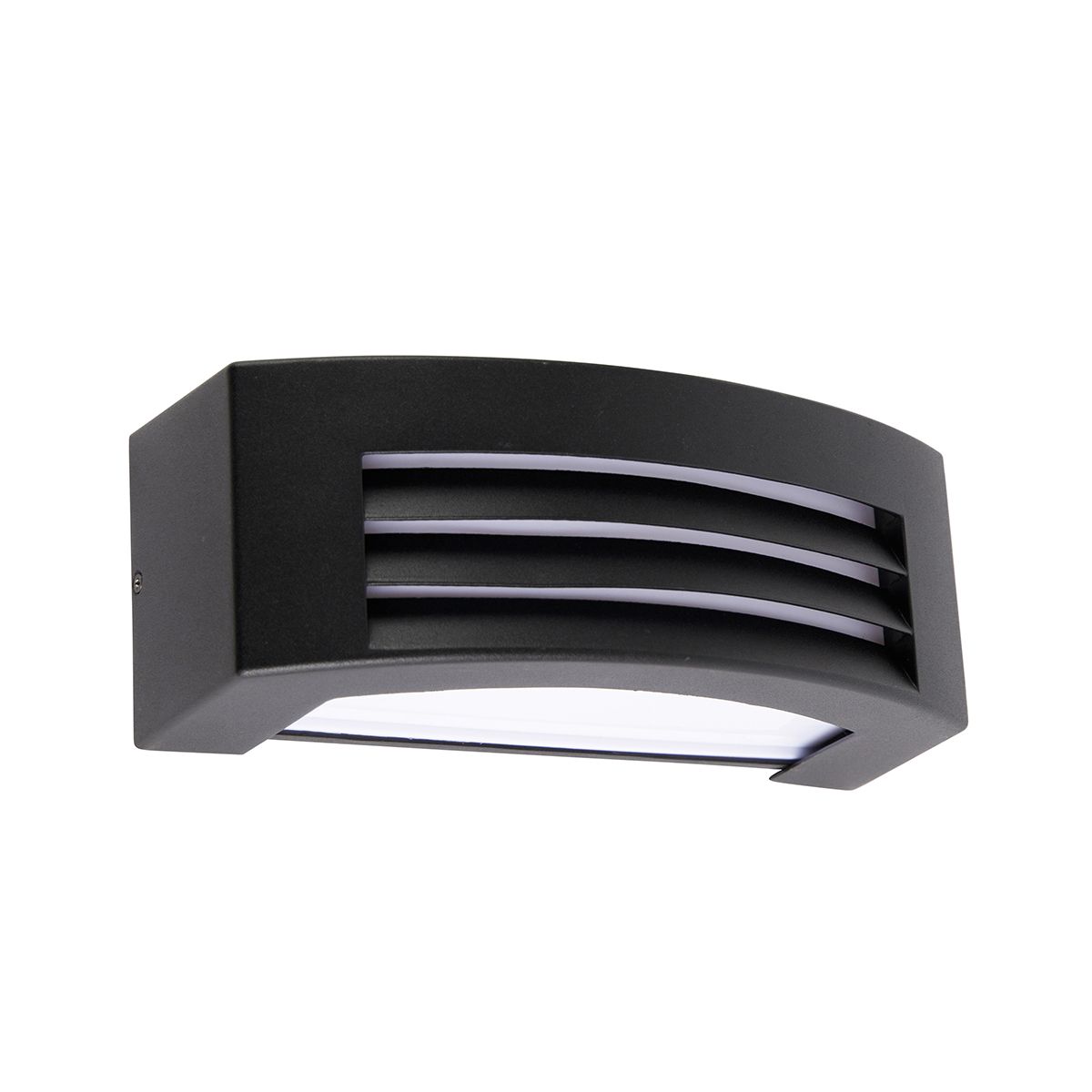 Smart buiten wandlamp zwart IP44 incl. Wifi A60 - Hurricane