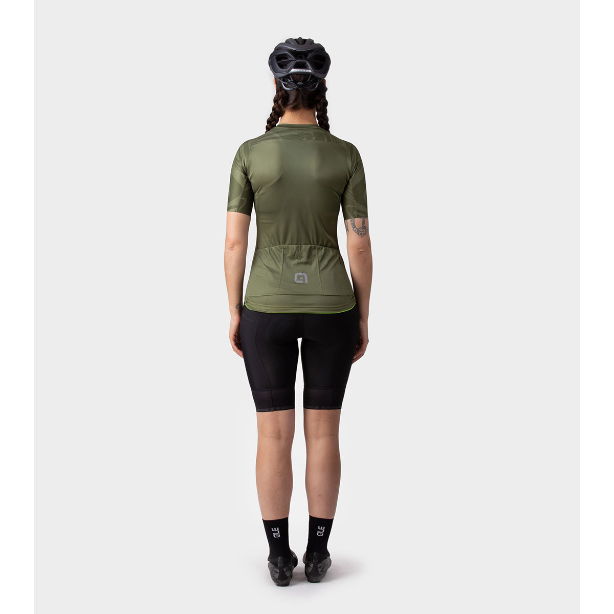Ale R-EV1 Artika Fietsshirt Korte Mouwen Groen Dames