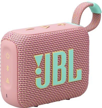 JBL - Go 4 - Bluetoothspeaker - Roze - Draadloos - Waterbestendig