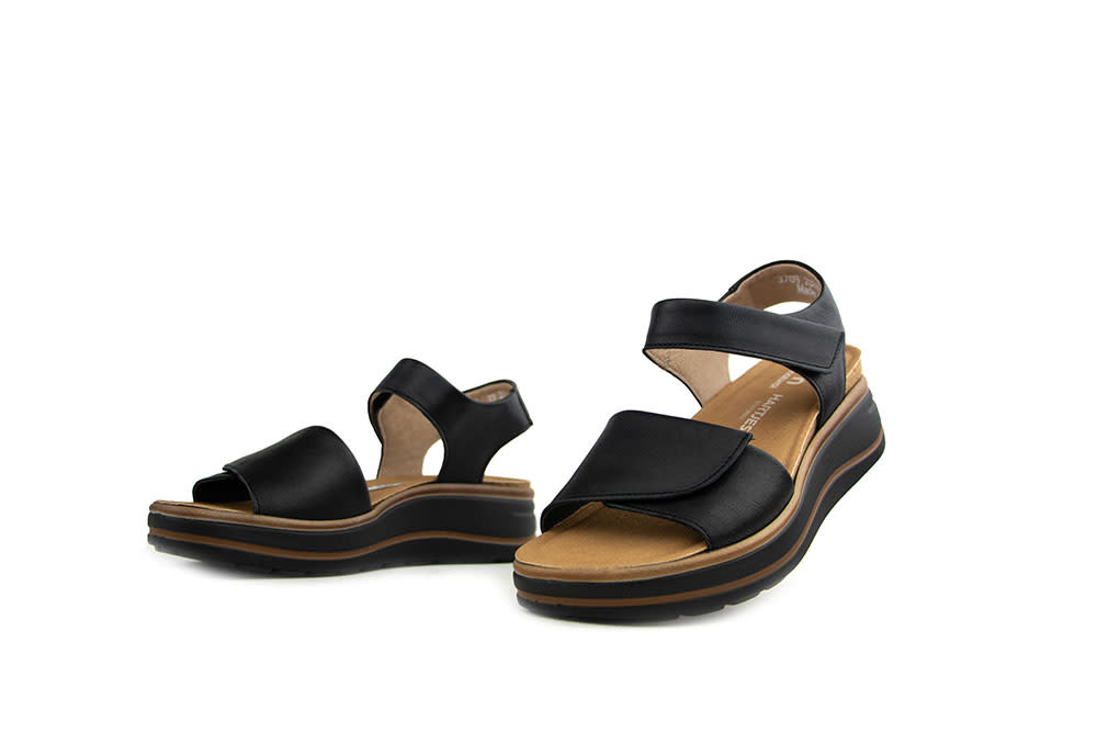 Hartjes Sandaal Woogie Natural Schwarz