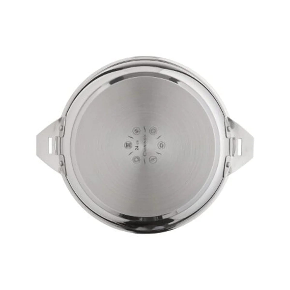 Eclipse - Lots 5 pièces - Casseroles 16, 18 et 20cm, Poêle 24cm inox e