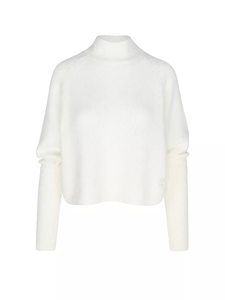 HUGO Rollkragenpullover creme