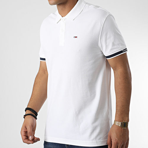 Polo Manches Courtes Classic Essential 5751 Blanc