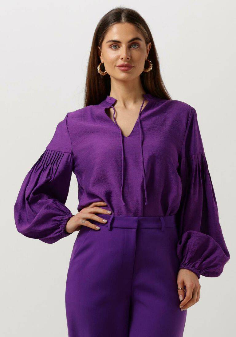 FREEBIRD paarse freebird blouse wv-shine-vis-23-1