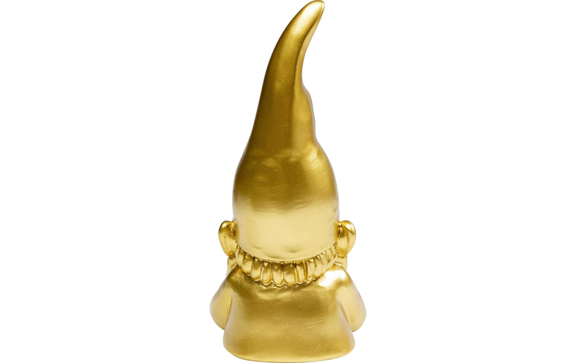 Dekofigur Zwerg 21 cm, GoldZwergfigur